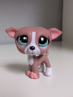 Littlest Pet Shop Greyhound #1585 Authentic Hasbro LPS Collectible Figure